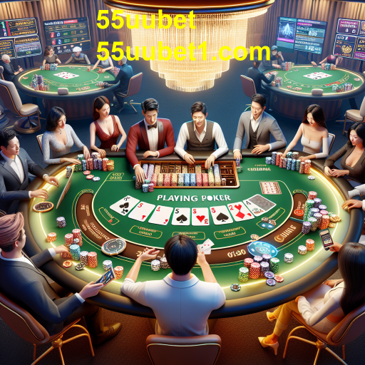 Poker: A Emoção das Cartas no 55uubet